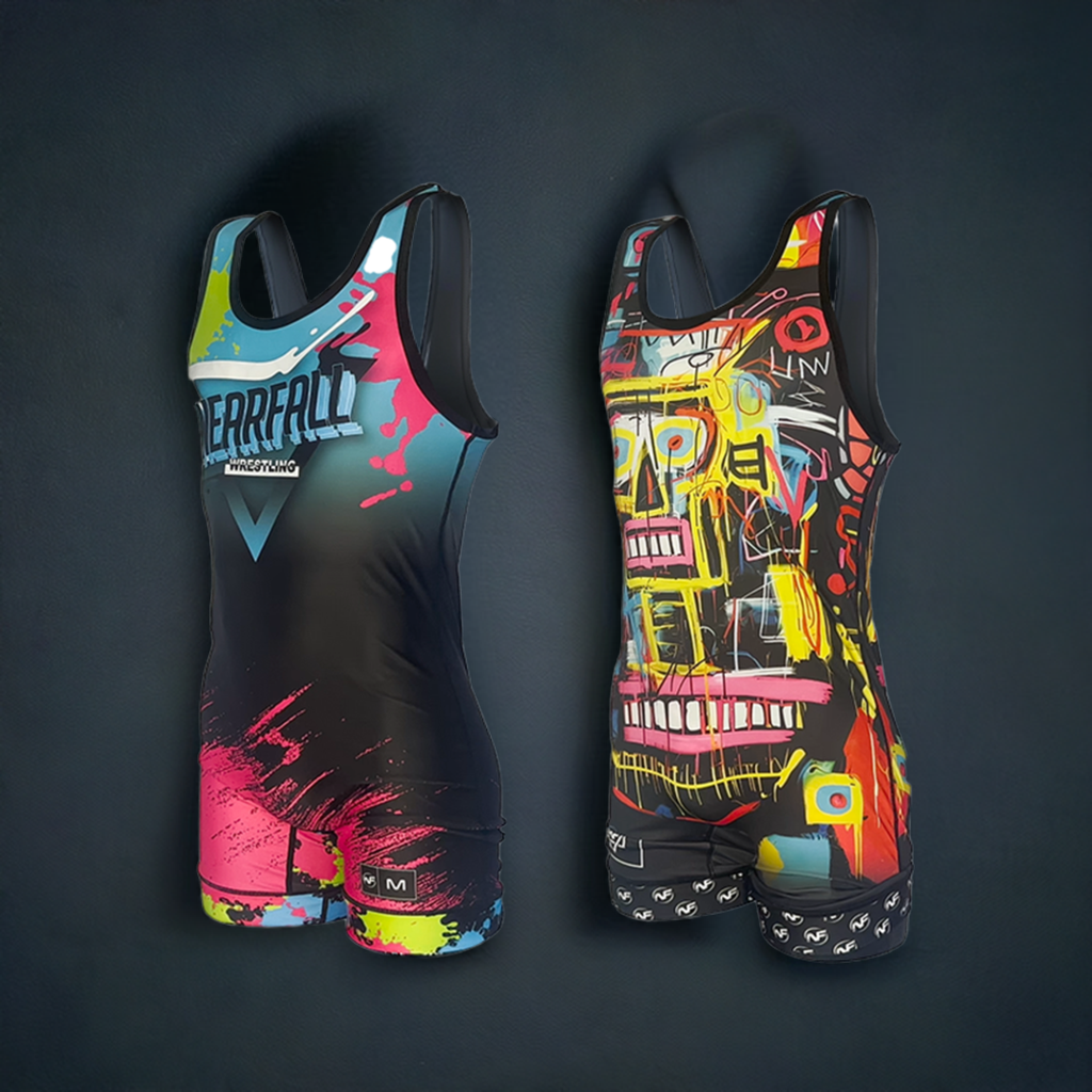 Nearfall youth singlets on sale